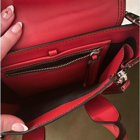 3.1 Phillip Lim Mini Pashli Red - RARE - SMOOTH LEATHER - Picture 4 of 5
